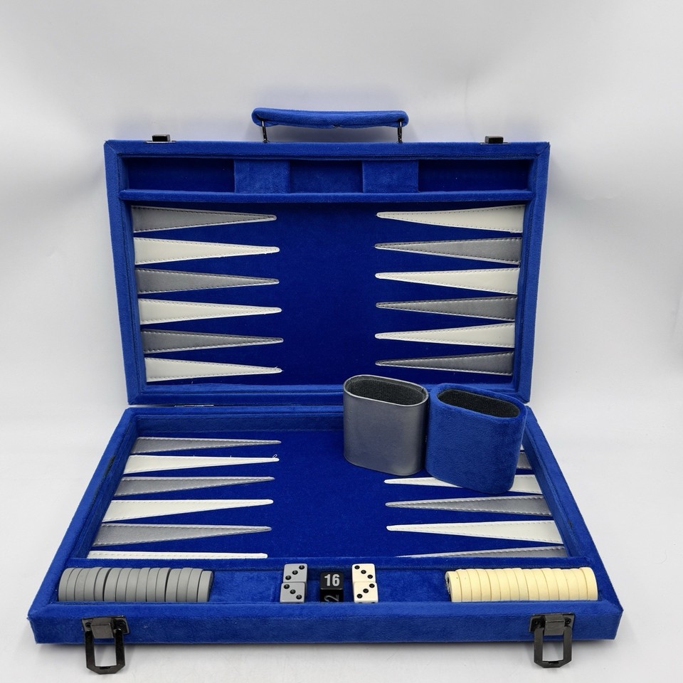Backgammon Velours Piatnik - 36 Cm - Neuf