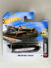Hot Wheels 1966 Bat Boat, HW Batman, Black, Brand New, Sealed