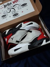 JORDAN MAX WHITE - RED - BLACK KIDS YOUTH SIZE 5