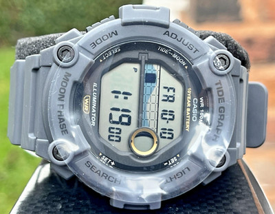 CASIO WS-1300H-8AVEF HERREN GRAU DIGITAL ANALOG MARINE ZIFFERBLATT SPORTUHR *NEU*