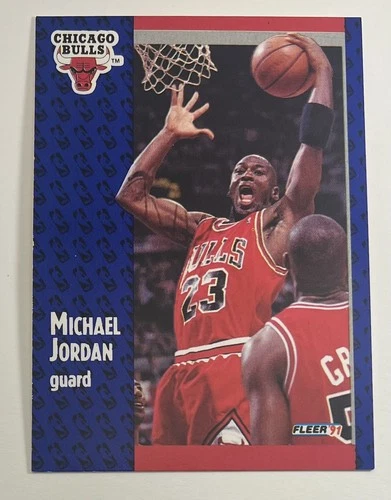 1991-92 Fleer Michael Jordan #29 Bulls