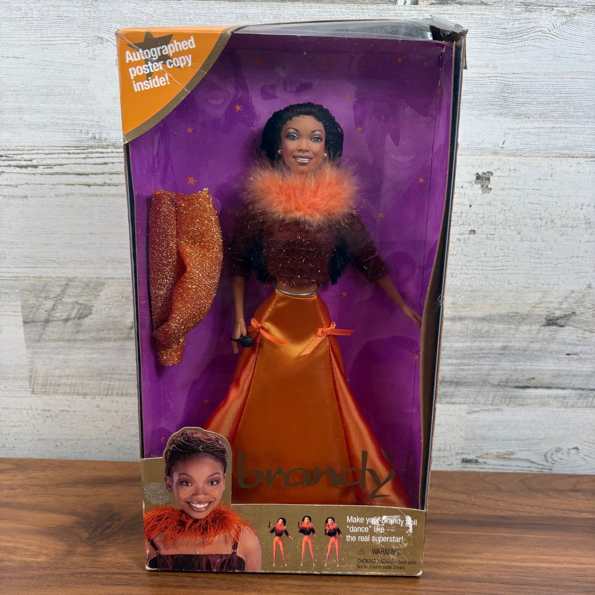 MATTEL社製　Brandy doll Barbie Rare Mattel 1999 Superstar Brandy Barbie Doll Moesha Singer