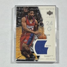 Upper Deck 2003-04 UD Glass Andre Miller Game Gear Jerseys GG-AN Nuggets Card