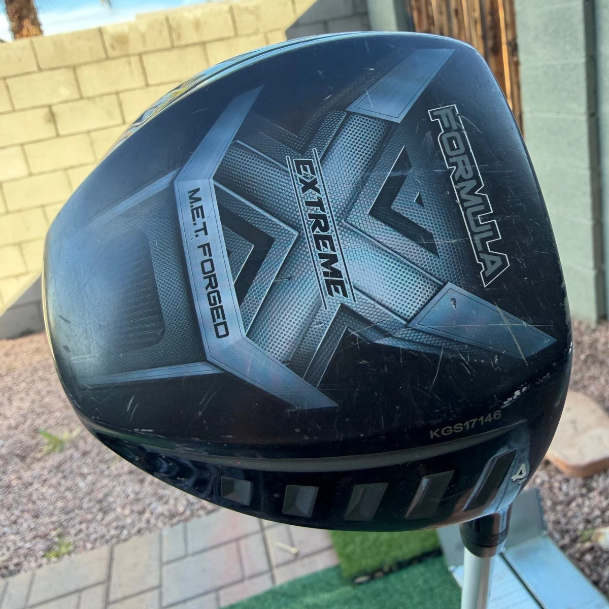48インチ ドラコン仕様 KRANK GOLF FORMULA EXTREME MET FORGED 4度