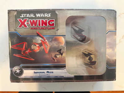 Star Wars X-Wing Miniatures Game Imperial Aces BRAND NEW!    !!SEALED!!