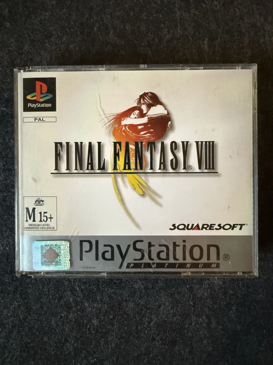 Final Fantasy VIII – PS1 – Complete In Box (CIB) – 100% FR PAL – Très Bon état – PSone