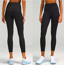 lululemon athletica Base Pace High-Rise Tight 25" Black Leggings Waist 10