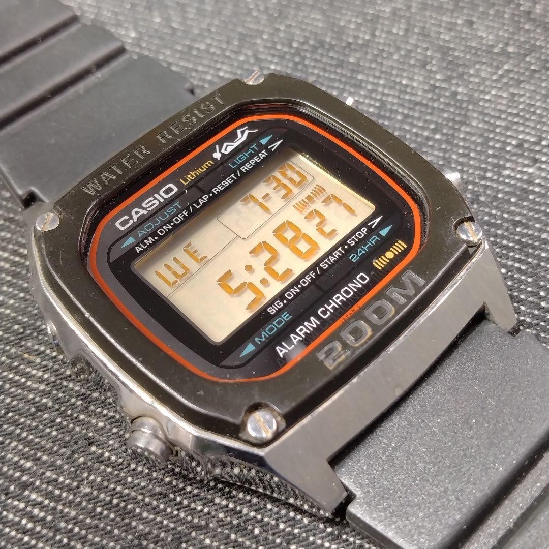 CASIO カシオ　DW-1000 デジタル ヴィンテージ Vintage 1982 Casio DW-1000 Digital G-Shock Style Stainless
