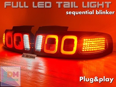 JDM Toyota Celica ST202 ST205 6th T200 Coupe Full LED Tail Lights Sequential v3