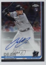 2019 Topps Chrome Rookie Auto Austin Dean #RA-AD Auto 6ns