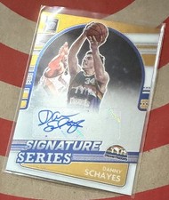 2021/22 Panini Donruss Optic Signature Series Prizm Danny Schayes #SS-DSH Auto