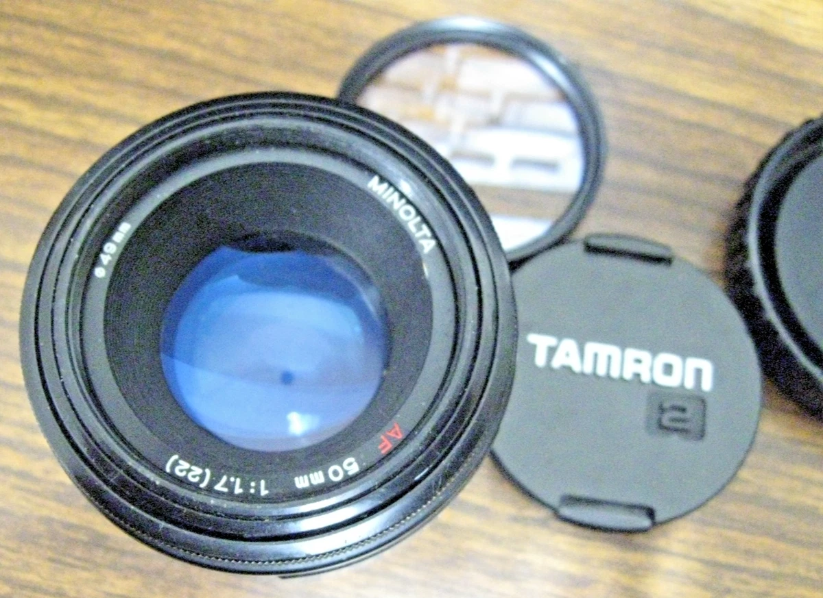 Minolta A-mount 50mm Focal Camera Lenses for sale | eBay