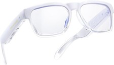 OhO Smart Glasses,Polarized Sunglasses with Bluetooth Speaker - Mirror Blue Lens