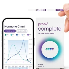 Proov Complete Fertility Monitor | Ovulation Test Strips for Women