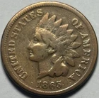 1865 Indian Head Cent — Circulated 🔥 Exact Coin