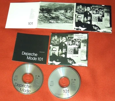 DEPECHE MODE 101 Live 1988 2 CD Set DIGI PACK oop early press CDs GOTHIC ELECTRO - Bild 1 von 3