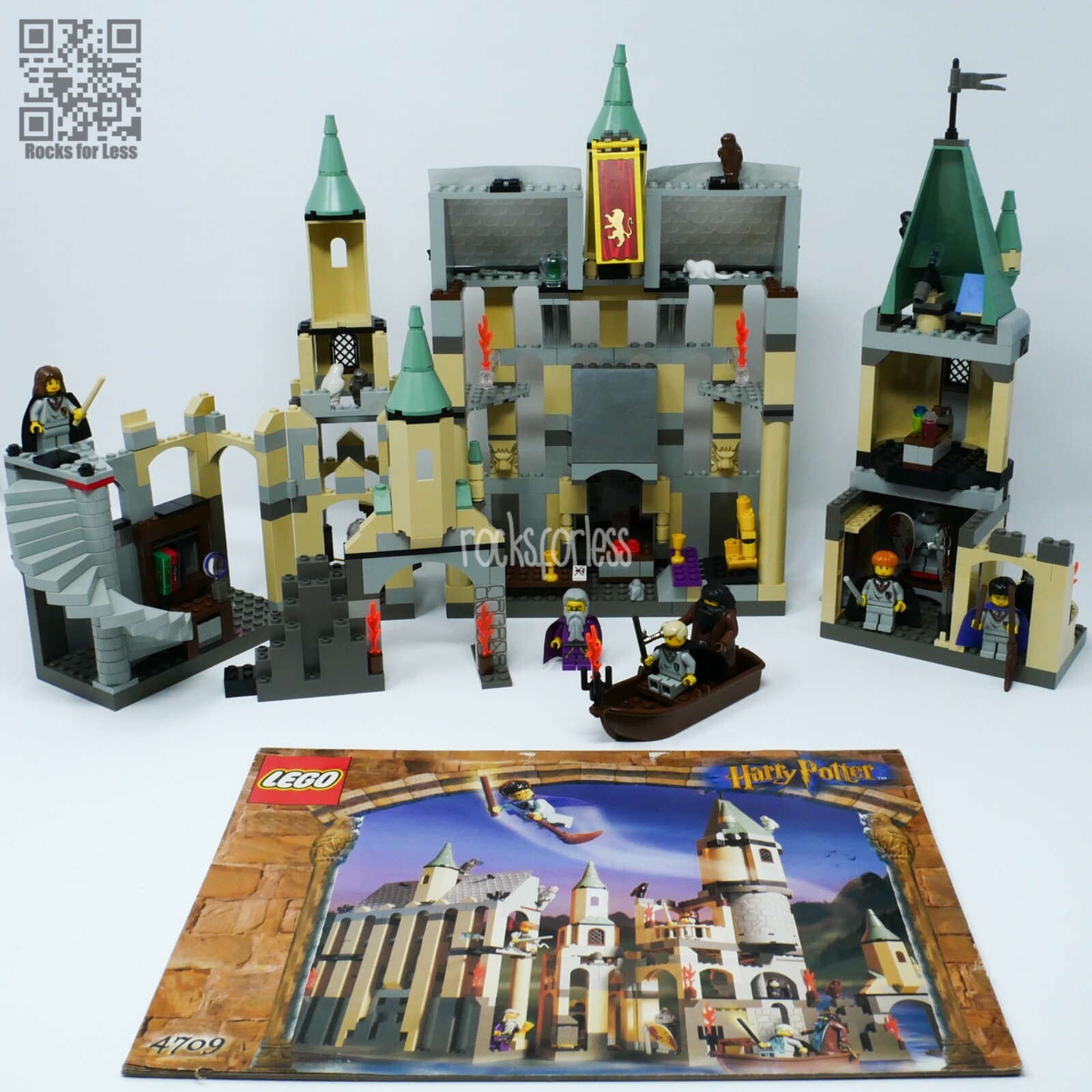 Lego 4709 Harry Potter HOGWARTS CASTLE 1st Edition 100% Complete Free Shipping