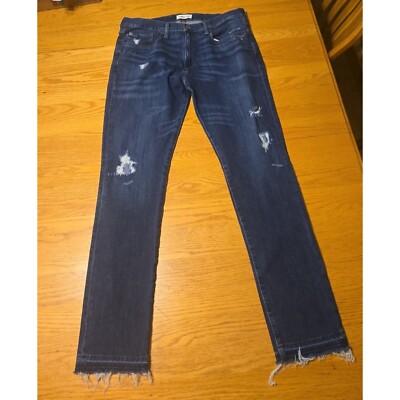 Gap skinny jeans 36x32 distressed mens