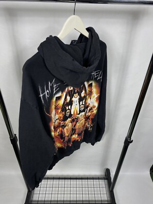 Drop Dead Oversized Zip Hoodie Oliver Sykes Bring Me The Horizon