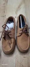 Sperry Top-Sider Boys Brown Leather AO Twisted Lug Boat Casual Shoes 7