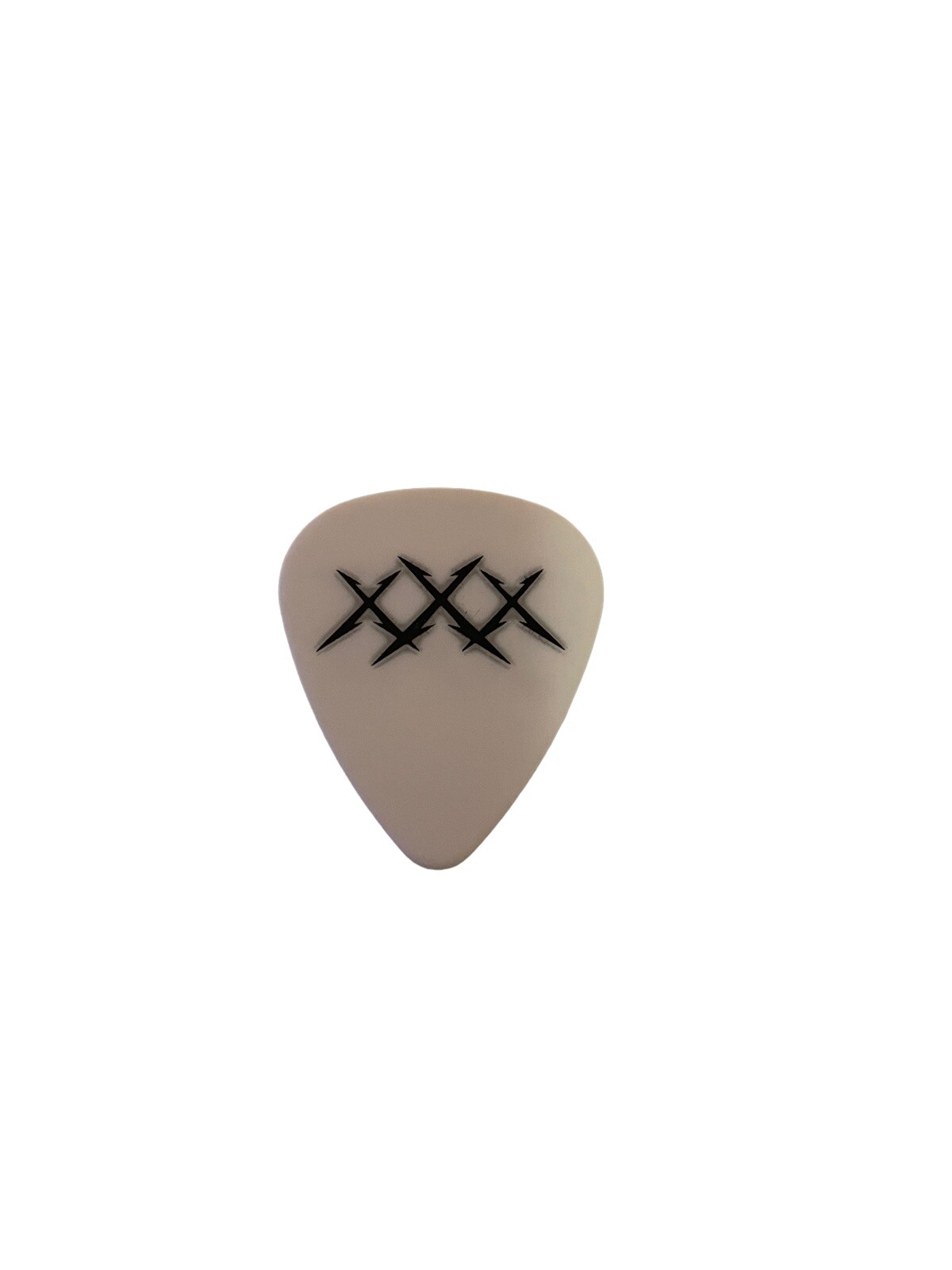 Metallica Fillmore The First 30 Years White XXX Guitar Pick - 2011 Tour