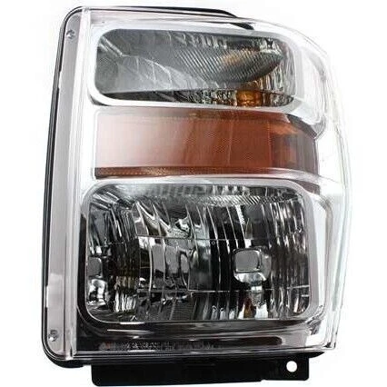Nuevo conjunto de lámpara halógena izquierda y derecha para Ford F-250 Super Duty Capa 2008-2010 Foto 3 de 4