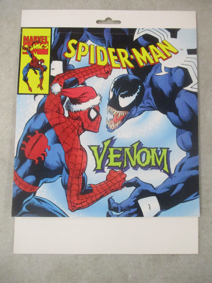AMAZING SPIDER-MAN スパイダーマン　ヴェノム　アメコミ VINTAGE 1993 MARVEL COMICS SPIDER-MAN & VENOM CHRISTMAS CANDY POP
