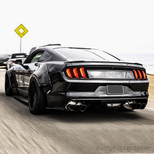 VLAND GT 5 Model LED Tail Lights For 15-21 FORD MUSTANG w/ Sequential Rear Lamps - Picture 10 of 12