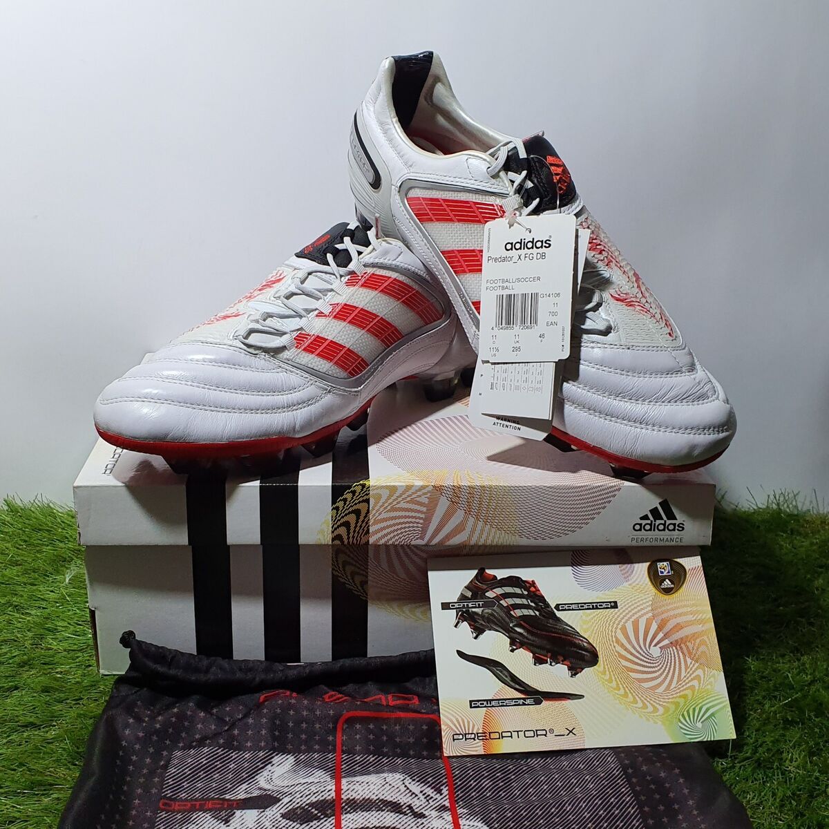 BNIB Adidas Predator X FG DB David Beckham Dragon Vintage OG BNIB Adidas Predator X FG DB David Beckham Dragon Vintage OG