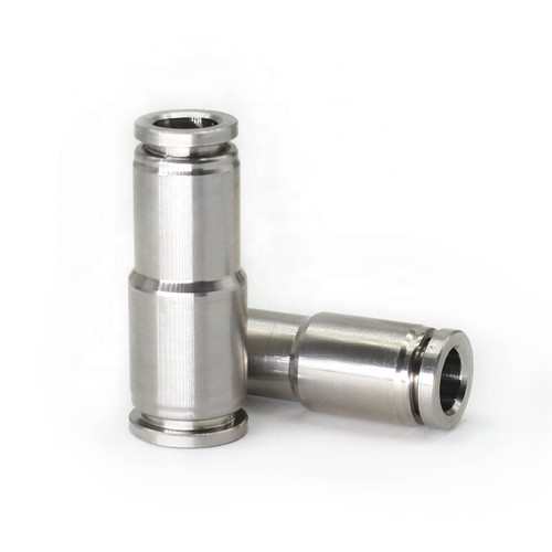Fittings 4-16mm 304 Stainless Steel Pneumatic Straight Pushfit Fitting Quick - Picture 3 of 9