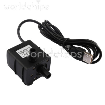 DC5V 12V 24V Micro Water Pump Cycle Brushless Hydroponic Planting Craft Fountain