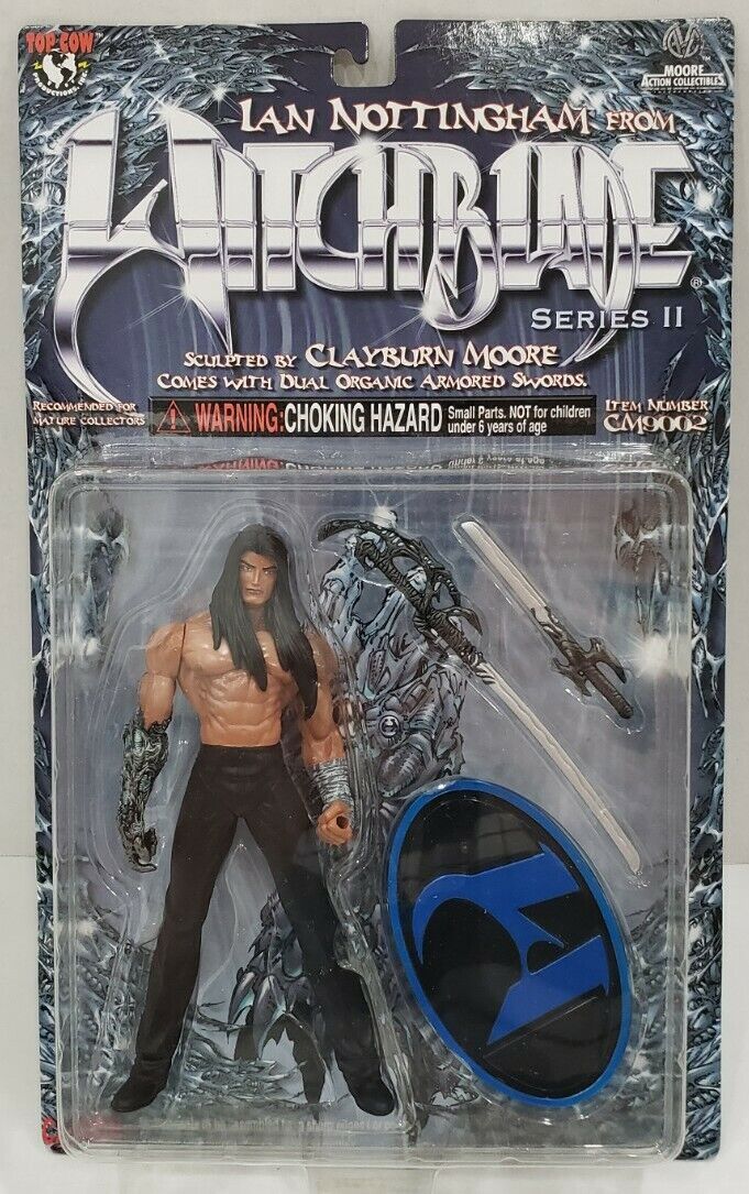 WITCHBLADE SERIES II lAN NOTTINGHAM 6" ACTION FIGURE MOORE COLLECTIBLES SEALED 