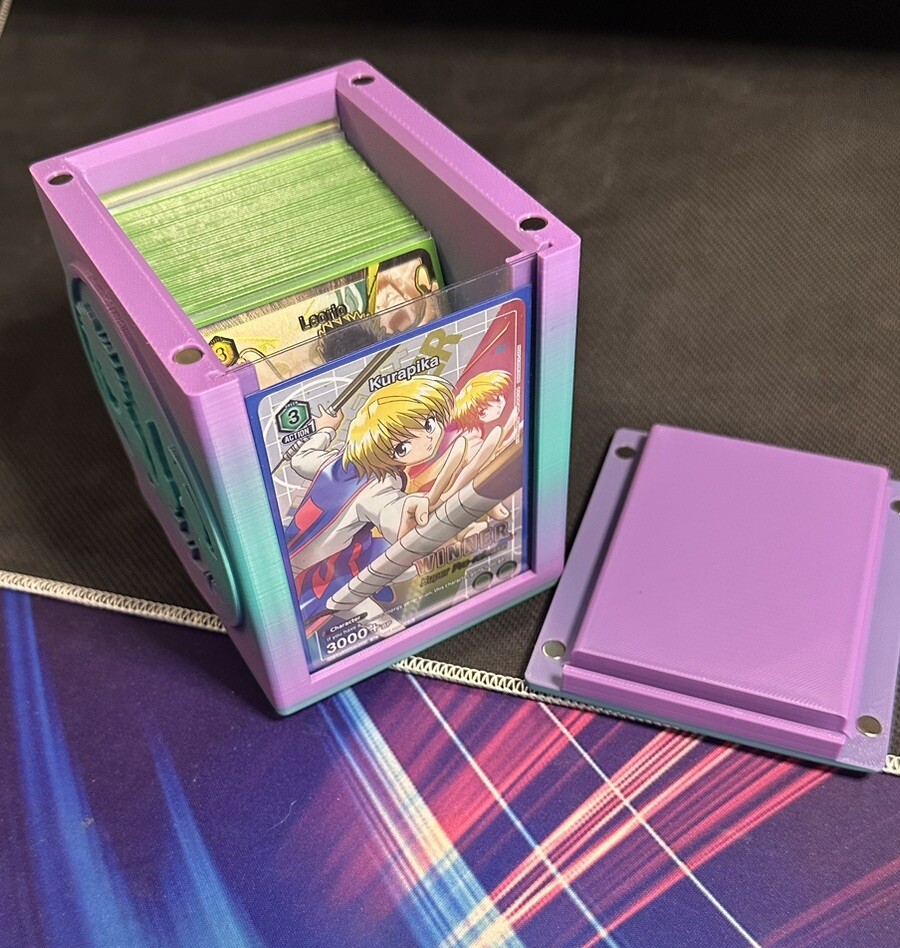 Custom Deck Box Hunter X Hunter - Union Arena 100 Cards HXH 3D Printed