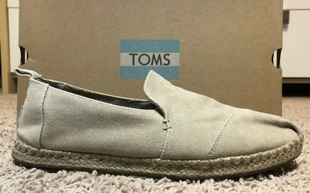toms washed canvas