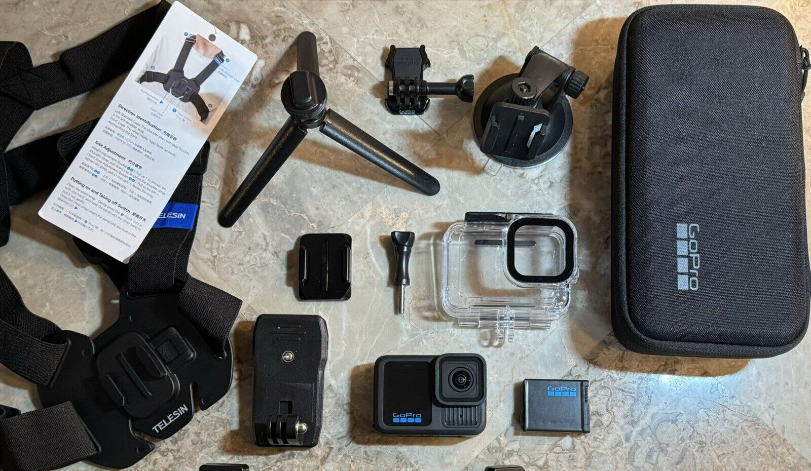 GoPro Hero13 Black Hero 13 + 64GB Card + Extras (13-4)