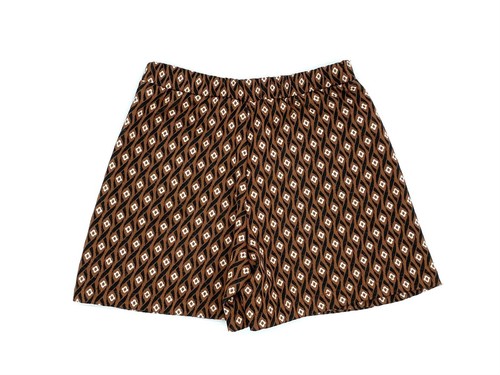 NWT Zara Thanksgiving / Fall Retro Pattern Jacquard Skort in Brown 11-12 - Picture 10 of 14
