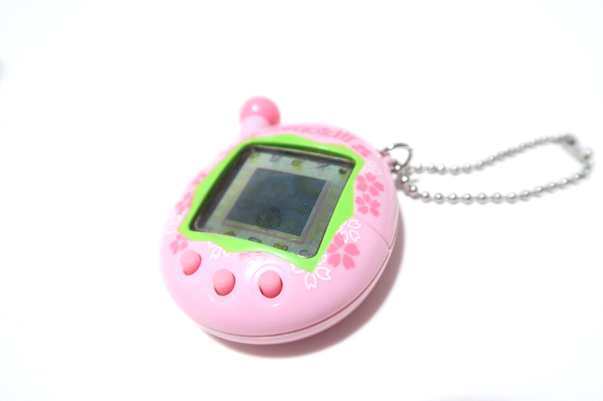 Tamagotchi v4 Bandai Connection Pink Sakura English EU Exclusive