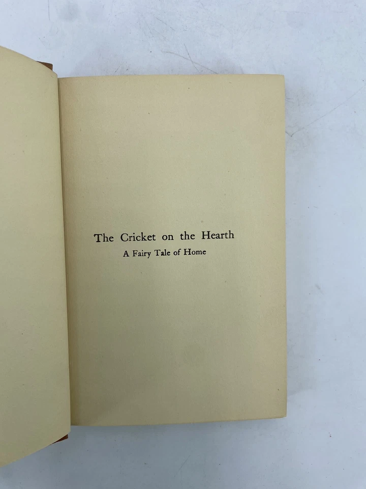 Charles Dickens • The Cricket on the Hearth A Fairy Tale of Home • 1950 • Dutton - Image 3 of 4