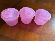 Lot x 3 Dr. Brown Baby Milk Powder Formula Dispenser Feeding Storage Container