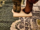 RARE GOEBEL HUMMEL GERMANY FIGURINE #130 DUET BOYS SINGING! — photo 6