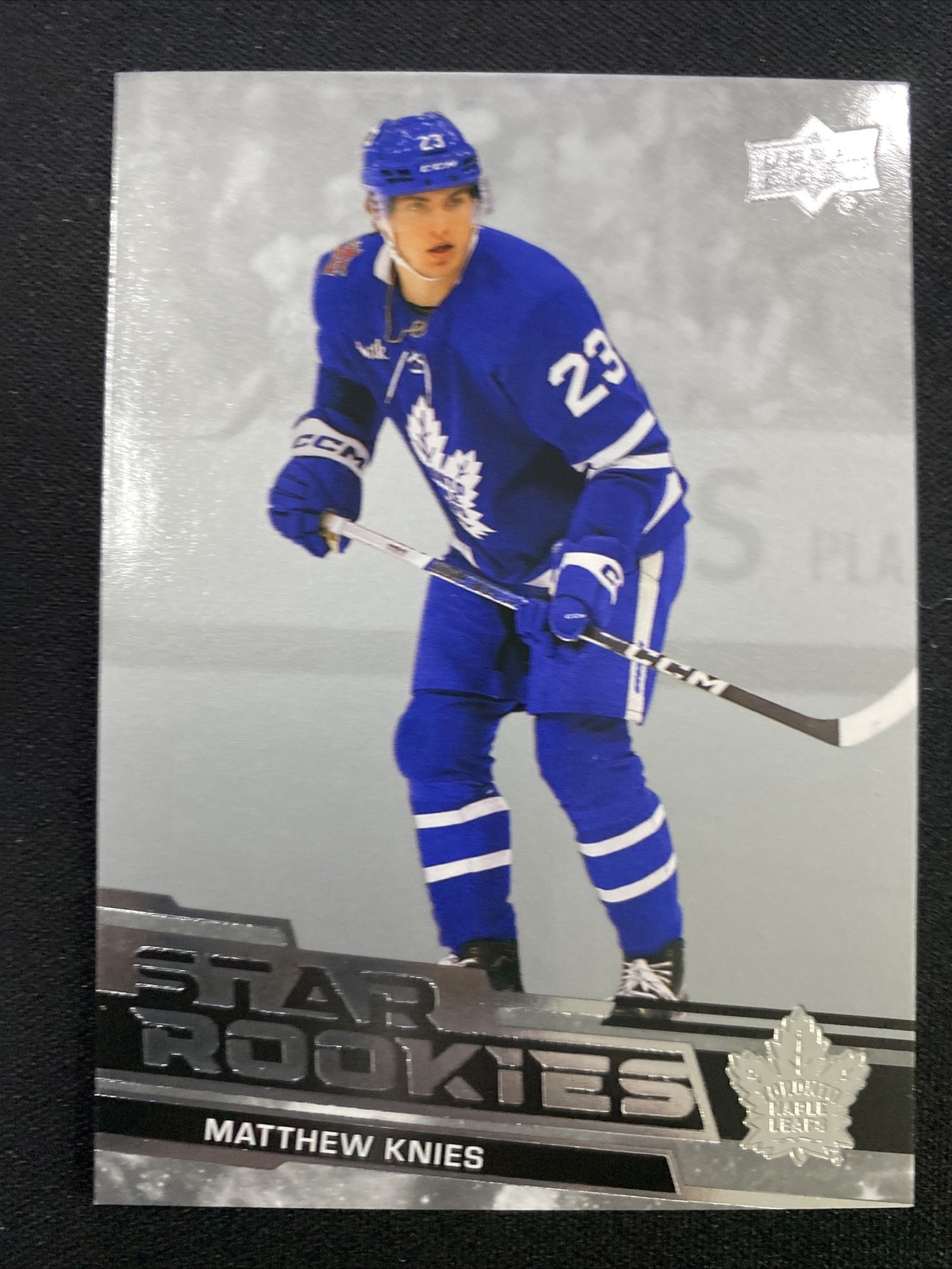 2023-24 Upper Deck Hockey Star Rookies Matthew Knies #4 Toronto Maple Leafs RC