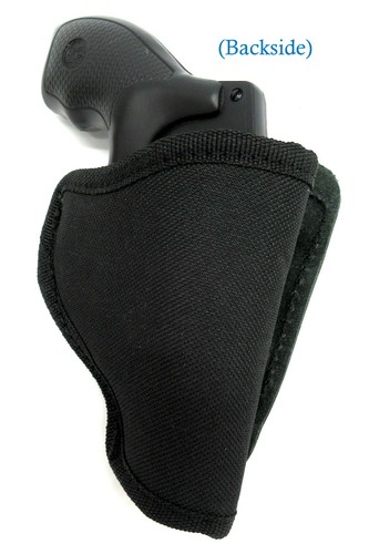 LEFT HAND Shirt TUCK TUCKABLE IWB Inside Pants Holster for SNUBNOSE REVOLVERS - Picture 2 of 7