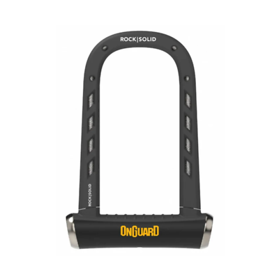 OnGuard RockSolid Grinder-Resistant Toughest Bike Bicycle U-Lock