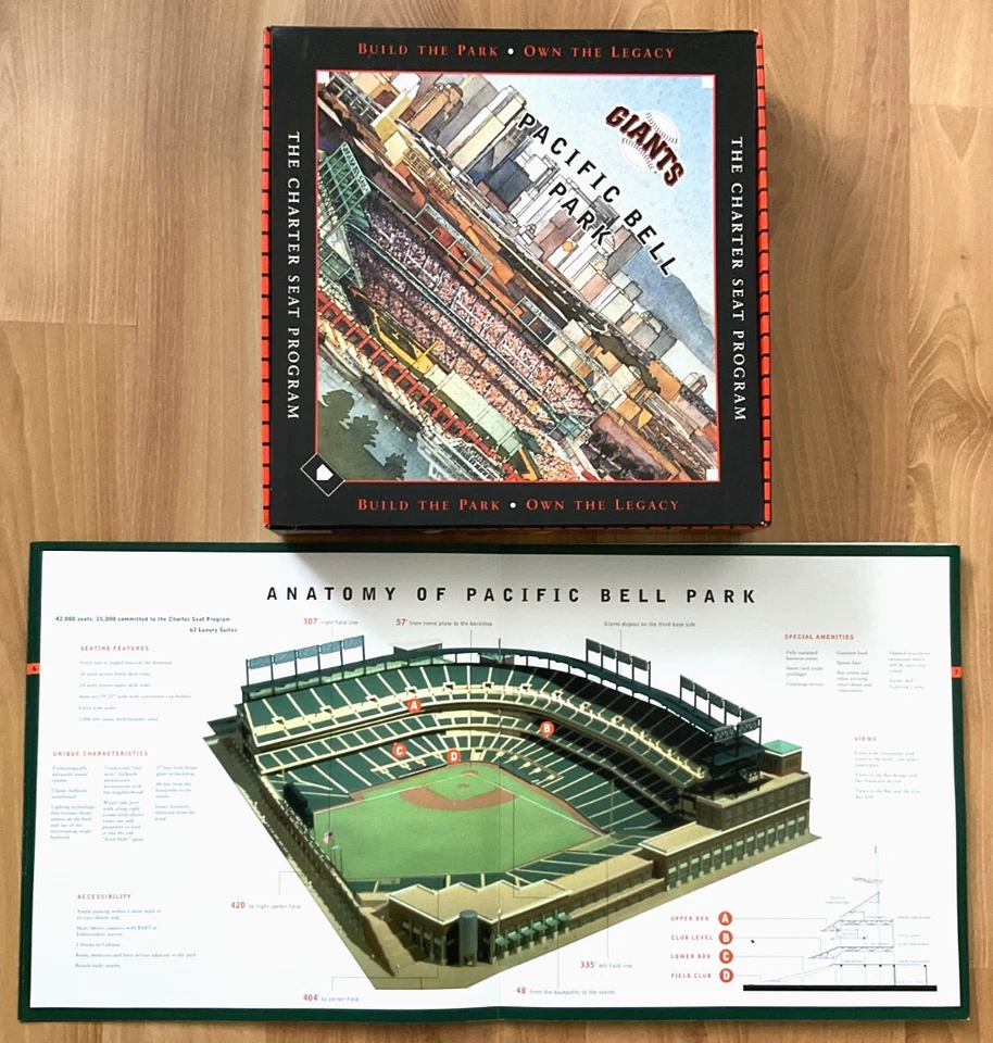 San Francisco Inaugural Season Ticket, Charter Seat Program (2000) RARE - Image 4 of 4