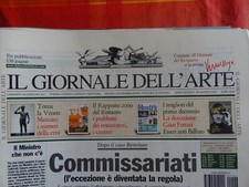 "IL GIORNALE DELL'ARTE", settimanale - numeri vari - anni 2008, 2009, 2010, 2011