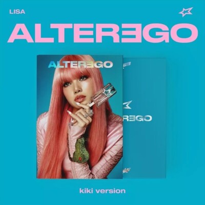 BLACKPINK LISA [ALTER EGO] Album PHOTO BOOK Ver./CD-R+Book+3