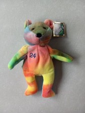 Salvinos Bamm Beanos 1998 Bear Ken Griffey Jr Bean Bag Plush 24 Tie Dye w/ Tag