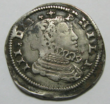 ZALDI2010 - FELIPE III , 4 TARI DE 1609 , SICILIA . 10,42 gramos/28,5 mm