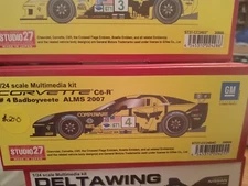 Studio 1/24  2007 Corvette C6-R   #4 Badboyveete Resin Alms Resin Kit