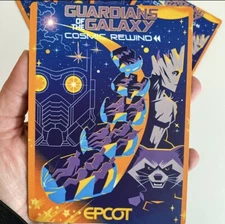 Disney Guardians of the Galaxy Epcot Ride Magnet Cosmic Rewind